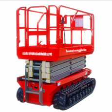 全自行履帶鏈條式剪叉防爆升降平台